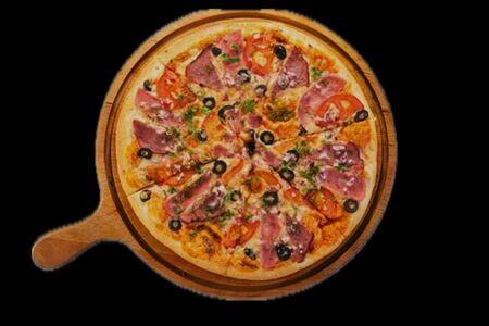 Пицца Леон на тонком тесте