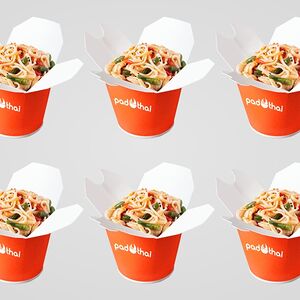 Party wok курица в соусе терияки с лапшой удон