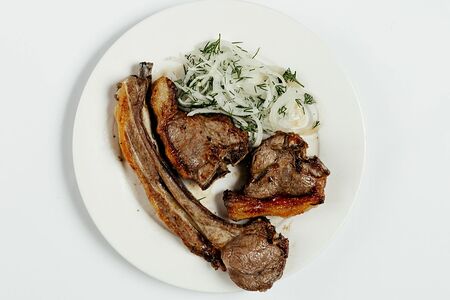 Шашлык из корейки ягненка