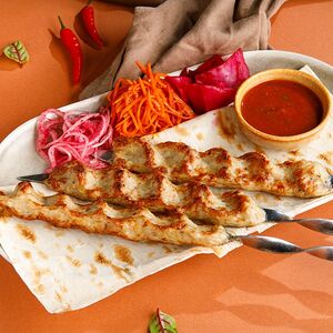 Люля-кебаб из цыпленка