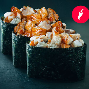 Гункан с угрем (3 шт.)