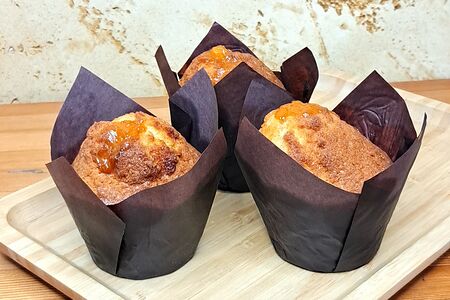 Маффин ванильный с манго