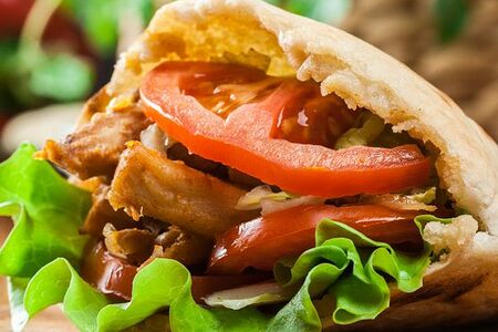 Донар с курицей