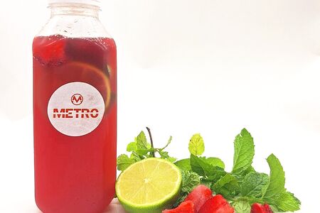 Лимонад Мохито-Клубника