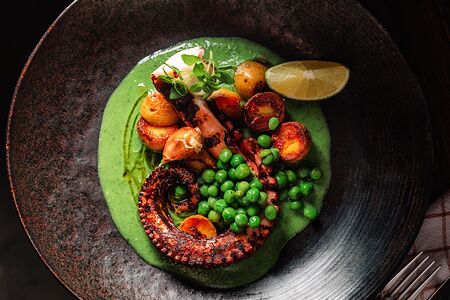 Зеленый осьминог