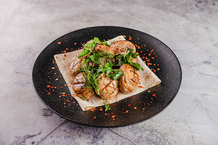 Шашлык из шампиньонов