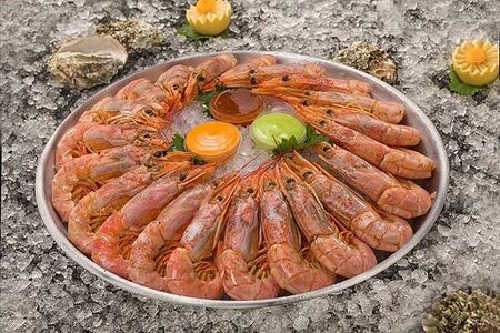 Плато из лангустинов