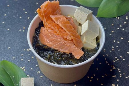 Суп Кимчи с лососем