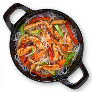 Фунчоза с курицей