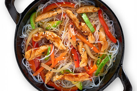 Фунчоза с курицей