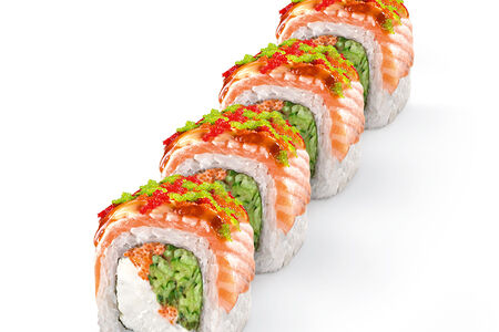 Опаленная Филадельфия с лососем