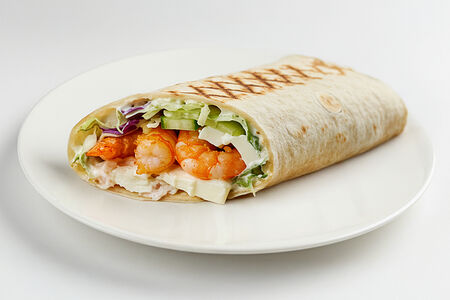 Шаурма с креветками