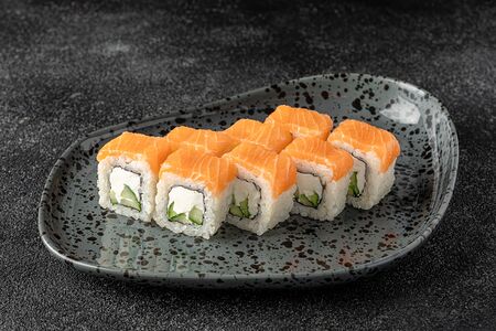 Дракон с лососем