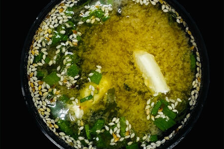 Мисо-суп с курицей