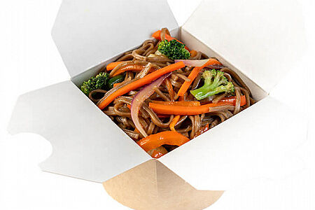 Соба с овощами