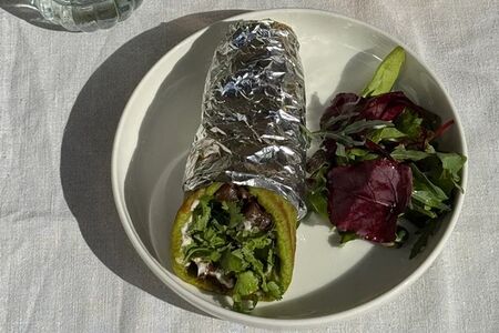 Буррито с вешенками в special маринаде 