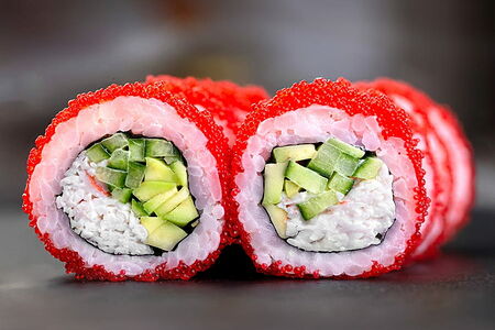 Калифорния с крабом