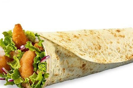 Тортилья с креветками