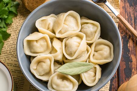 Пельмени с растительным мясом