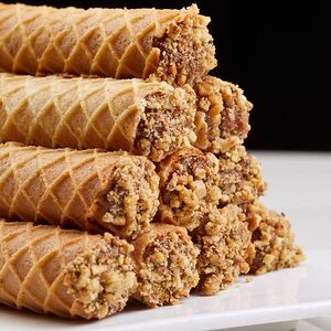 Трубочка вафельная со сгущенкой мини