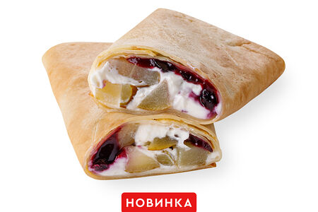 Блин Чизкейк Груша Голубика