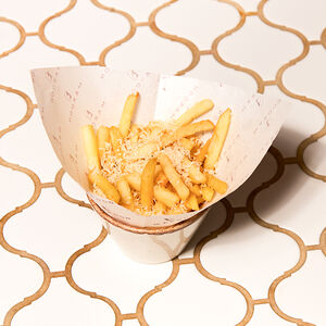 Картофель фри с сыром