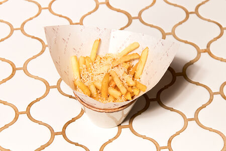 Картофель фри с сыром