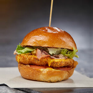 Бургер Кордон блю