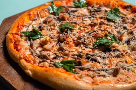 Пицца Курица и грибы 