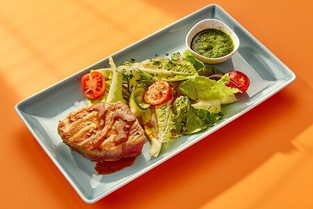 Тунец гриль