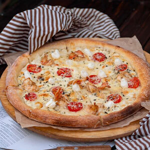 Пицца Креветочный бум