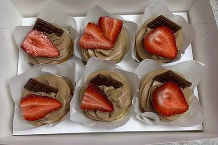 Шоколадные капкейки 