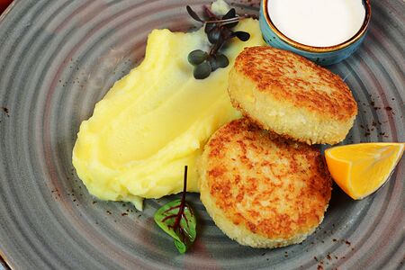 Биточки рубленый из щуки и судака