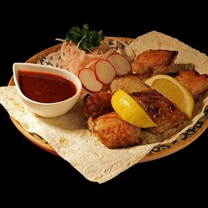 Шашлык из сома