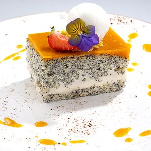 Маковый десерт