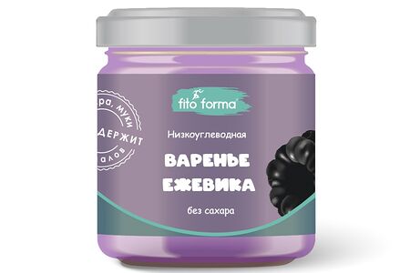 Варенье без сахара Ежевика Fito Forma 
