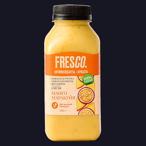 Смузи манго, маракуя