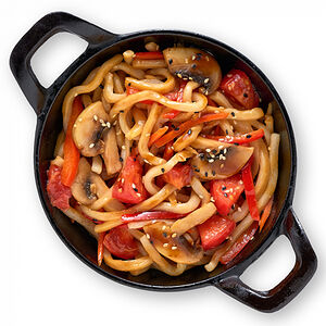 Удон с овощами