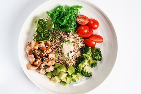 Поке с курицей