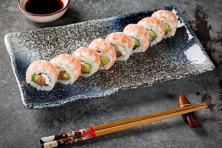 Филадельфия с креветкой 