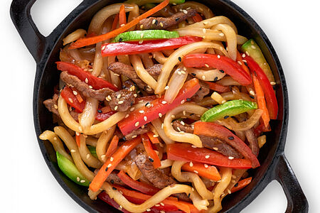 Удон с говядиной