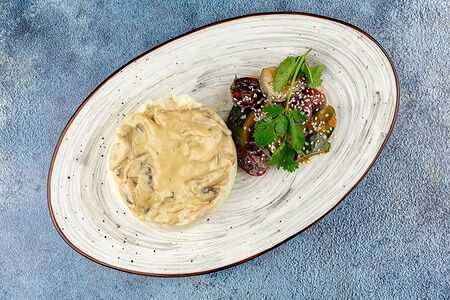 Говядина по-строгановски