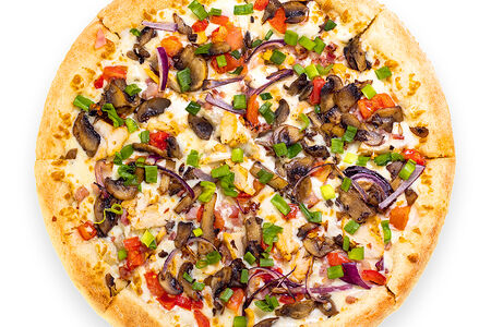 Лесная с грибами