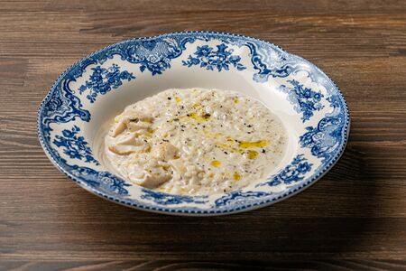 Ризотто с боровиками и трюфельной пастой