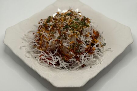 Салат теплый 