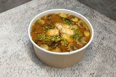 Мисо с креветкой