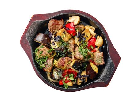 Говядина с овощами