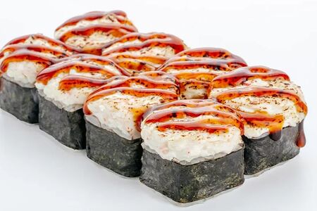 Татаки с тартаром из снежного краба