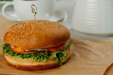 Бургер с курочкой