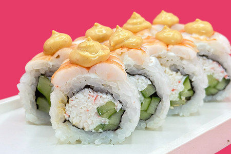 Ролл креветка спайси краб